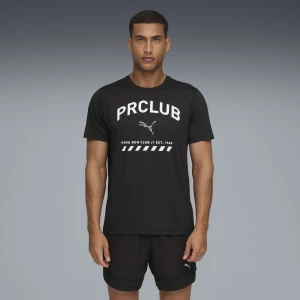 Obrázek produktu PUMA RUN CLUB Graphic Mesh Tee Men, Clothing, Black,