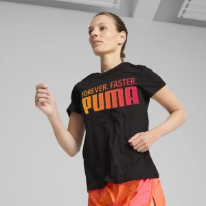 Obrázek produktu PUMA RUN Fav Graphic Tee Women, Clothing, Black