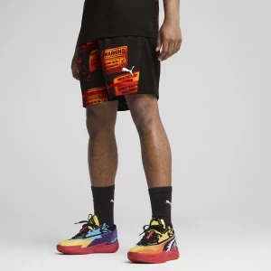 Obrázek produktu PUMA Scoot Caution All Jaws Basketball Shorts Men, Men, Black/Aop