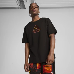 Obrázek produktu PUMA Scoot Caution Boxy Basketball Tee Men, Clothing, Black,