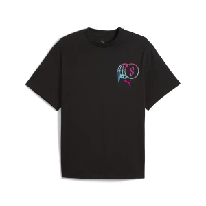Obrázek produktu PUMA Scoot Lab Basketball Graphic Tee Unisex, Clothing, Black,