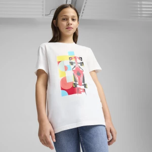Obrázek produktu PUMA Scuderia Ferrari HP Race Graphic Tee Youth, Clothing, White,
