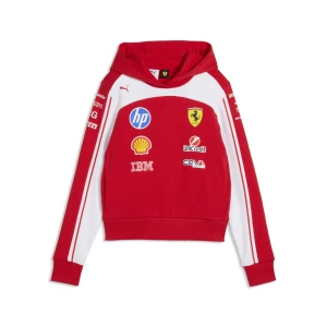Obrázek produktu PUMA Scuderia Ferrari HP Replica Cropped Hoodie Women, Clothing, Red,