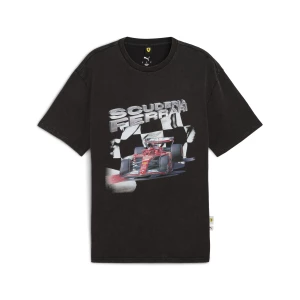 Obrázek produktu PUMA Scuderia Ferrari Sportswear Graphic Tee Men, Motorsport, Black