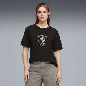 Obrázek produktu PUMA Scuderia Ferrari Tonal Shield Tee Women, Clothing, Black