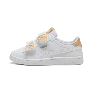 Obrázek produktu PUMA Smash 3.0 Butterfly Kids' Sneakers, Shoes, White/Almost Apricot,