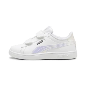 Obrázek produktu PUMA Smash 3.0 Holo Sneakers Kids, Shoes, White/Mauve Mist/Silver