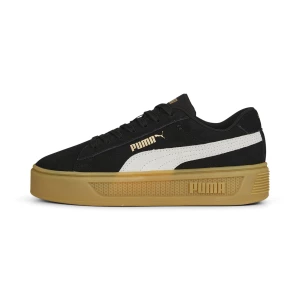 Obrázek produktu PUMA Smash Platform V3 Suede Sneakers Women, Shoes, Black/White/Gold