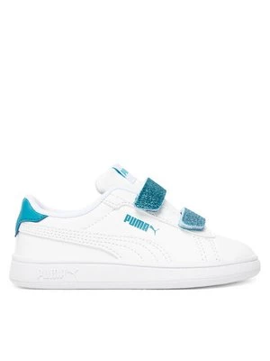 Obrázek produktu Puma Sneakersy Smash 3.0 L Glitter Velcro V Inf 395610 08 Bílá