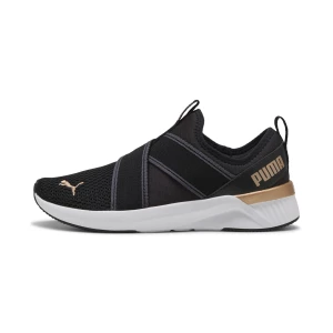 Obrázek produktu PUMA SOFTRIDE Harli Slip-On Running Shoes Women, Sport, Black/White/Gold,