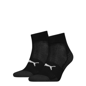 Obrázek produktu PUMA Sport Cushioned Quarter Socks 2 Pack, Clothing, Black,