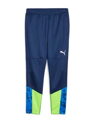 Obrázek produktu PUMA Sportovní kalhoty 'IndividualCUP'  modrá / námořnická modř / svítivě zelená / bílá