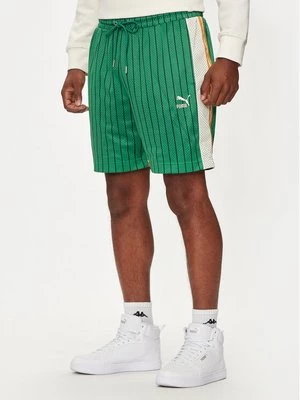 Obrázek produktu Puma Sportovní kraťasy T7 624394 Zelená Relaxed Fit