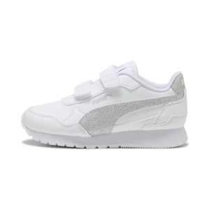 Obrázek produktu PUMA ST Runner v4 Glitter Sneakers Kids, Shoes, White/Silver/Cool Light Gray