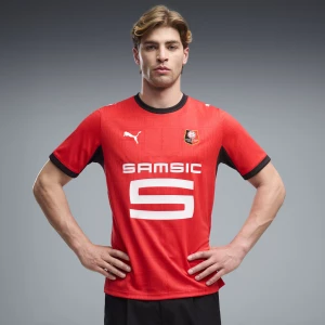 Obrázek produktu PUMA Stade Rennais 26/27 Home Jersey Men, Clothing, Red/Black,