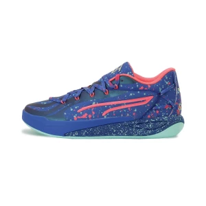 Obrázek produktu PUMA Stewie 4 Night Vision Basketball Shoes Women, Shoes, Vivid Blue/Electric Peppermint,