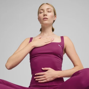Obrázek produktu PUMA STUDIO CLOUDSPUN Rib Tank Women, Clothing, Magenta Gleam