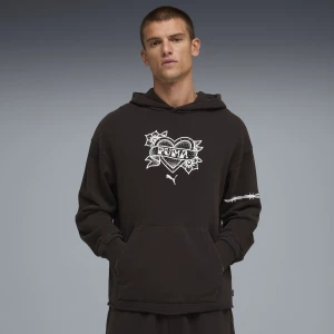 Obrázek produktu PUMA Swish N' Ink II Relaxed Basketball Hoodie Men, Clothing, Black,