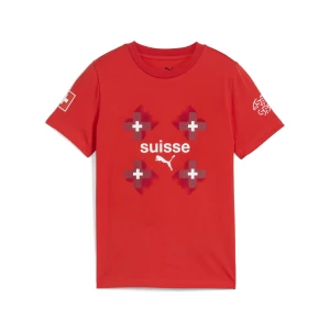 Obrázek produktu PUMA Switzerland FtblCulture Tee Youth, Clothing, Red/White,
