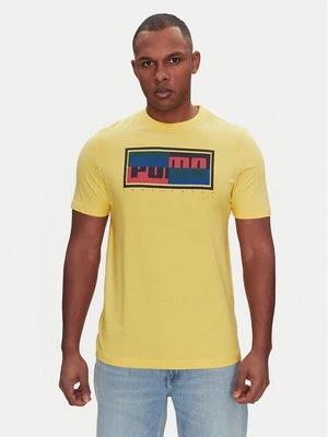 Obrázek produktu Puma T-Shirt Graphics Box 684827 Žlutá Regular Fit
