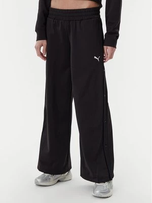 Obrázek produktu Puma Teplákové kalhoty Ess 629804 Černá Wide Leg