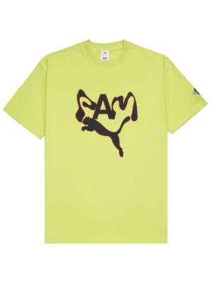 Obrázek produktu PUMA Tričko  limetková / červená / černá