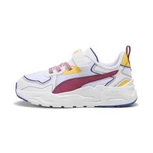 Obrázek produktu PUMA Trinity Lite Starblitz Sneakers Kids, Shoes, White/Port/Sunny Yellow,