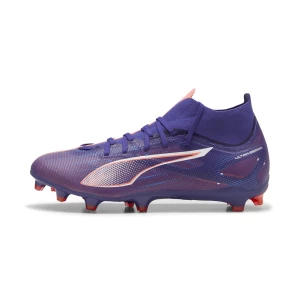 Obrázek produktu PUMA ULTRA 5 MATCH+ FG/AG Football Boots Unisex, Shoes, Lapis Lazuli/White/Sunset Glow,
