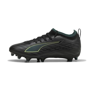 Obrázek produktu PUMA ULTRA 6 MATCH FG/AG Football Boots Youth, Shoes, Black/Fizzy Light/Green Terrain,