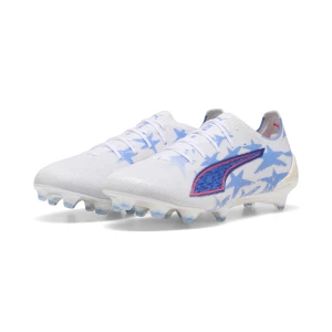 Obrázek produktu PUMA ULTRA 6 ULTIMATE KIDSUPER x CHRISTIAN PULISIC FG Football Boots Unisex, Men, White/Pink Lilac/Dusky Blue