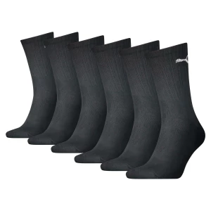 Obrázek produktu PUMA Unisex Crew Socks 6 pack, Clothing, Black,
