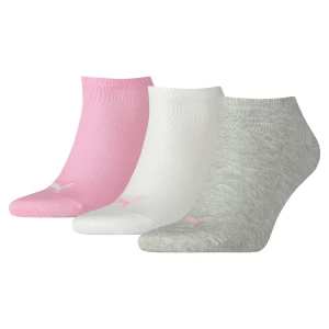 Obrázek produktu PUMA Unisex Plain Sneaker Trainer Socks 3 Pack, Sale, Prism Pink,