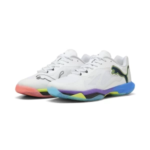 Obrázek produktu PUMA Vantage NITRO™ Game On HandBall Shoes Unisex, Shoes, White/Glowing Red/Ultra Blue
