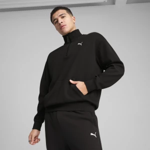 Obrázek produktu PUMA WARDROBE ESS Relaxed Half Zip Crew Men, Clothing, Black,