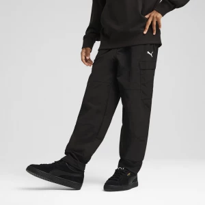 Obrázek produktu PUMA WARDROBE ESS Relaxed Woven Cargo Pants Youth, Clothing, Black,