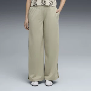 Obrázek produktu PUMA WARDROBE Essentials Low Rise Popper Pants Women, Clothing, Lux Army,