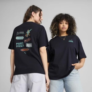 Obrázek produktu PUMA Wardrobe Essentials Relaxed Graphic Tee Women, Clothing, New Navy
