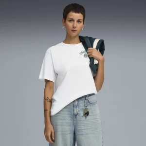 Obrázek produktu PUMA Wardrobe Essentials Sports Legacy Graphic Relaxed Tee Women, Clothing, White