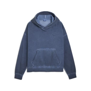 Obrázek produktu PUMA Washed Out Graphic Boxy Hoodie Unisex, Clothing, Dark Indigo,