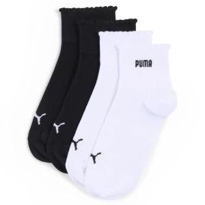 Obrázek produktu PUMA Women's Quarter Socks (2-Pack), Women, White/Black