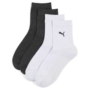 Obrázek produktu PUMA Women's Short Socks (2-Pack), Clothing, White/Black, 39/42