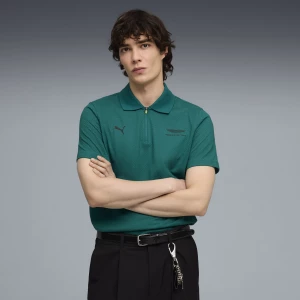 Obrázek produktu PUMA x ASTON MARTIN ARAMCO F1® TEAM Jacquard Polo Men, Clothing, Green Lux,