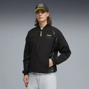 Obrázek produktu PUMA x ASTON MARTIN ARAMCO F1® TEAM Lifestyle Bomber Jacket Men, Clothing, Black,