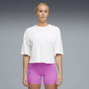 Obrázek produktu PUMA x HYROX Cropped Oversized Lifestyle Tee Women, Clothing, White