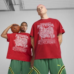 Obrázek produktu PUMA x TMNT Basketball Tee Men, Clothing, Red,