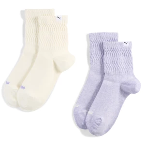 Obrázek produktu PUMA Zigzag Short Socks Women (2-pack), Clothing, Purple/White,