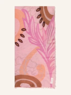 Obrázek produktu Purschoen Kašmírový Šál Flower Print růžová / hnědá / růžová
