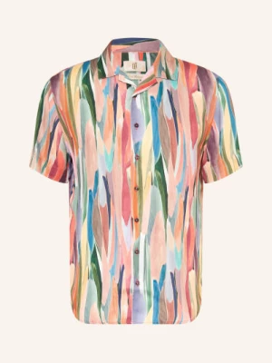 Obrázek produktu q1 Manufaktur Letní Košile Slim Relaxed Fit tmavě červená / starorůžová / modrá