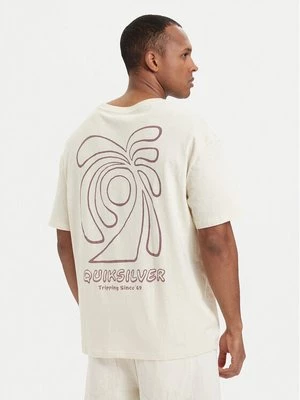 Obrázek produktu Quiksilver T-Shirt Curve Palm EQYZT08303 Krémová Regular Fit