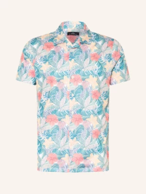 Obrázek produktu Ragman Košile V Resortovém Stylu, Regular Fit, Z Jersey zelená / oranžová / žlutá